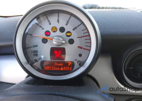 2008 Mini Cooper из США, поврежденный, VIN WMWMF33568TT61894